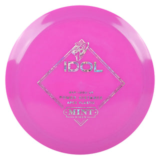 Mint Disc Golf Apex Mega Soft Idol Distance Driver 13/5/-1/2.5 Purple/Money Holo 163 grams