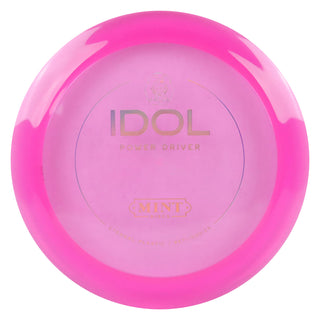 Mint Disc Golf Eternal Mega Soft Idol Distance Driver 13/5/-1/2.5 Purple/Purple Holo 174 grams