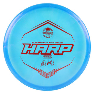 Westside Disc Golf VIP Ice Glimmer Ricky Wysocki Harp Putter 4/3/0/3 Blue/Red 173 grams