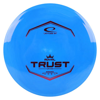 Latitude 64 Disc Golf Royal Grand Trust Midrange 5/5/0/2 Blue/Red 178 grams