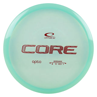 Latitude 64 Disc Golf Opto Core Midrange Disc 6/5/-0.5/1 Blue/Red 175 grams