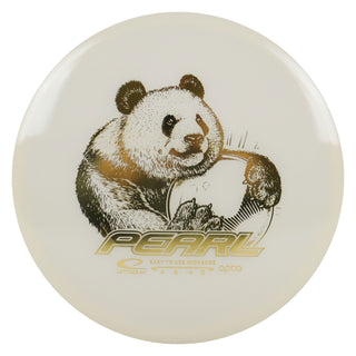 Latitude 64 Disc Golf Opto Pearl Midrange 4/6/-4/0 White/Gold 158 grams