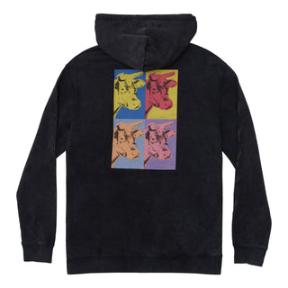 DC Hoody Andy Warhol Cow Black Acid