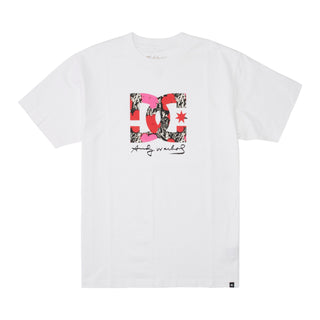 DC Shirt Andy Warhol Flowers White