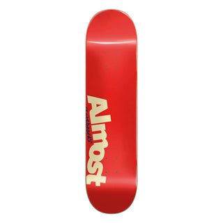 Almost Skateboard Deck Most Red 8.0" x 31.6"