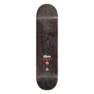 Almost Skateboard Deck Mullen Uber Expanded Red 8.0" x 31.6"