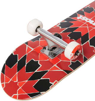 Almost Complete Tile Pattern Red 7.75" x 31.2" Assembled