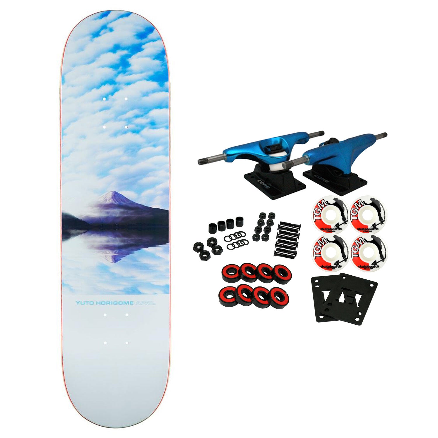 April Skateboard Complete Yuto Horigome Fuji 2 8.0