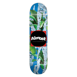Almost Skateboard Deck Metal Blue 8.125" x 31.7"