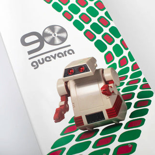 Alien Workshop Skateboard Deck Guevara Artificial Intelligence Twin White 8.25" x 32.25"