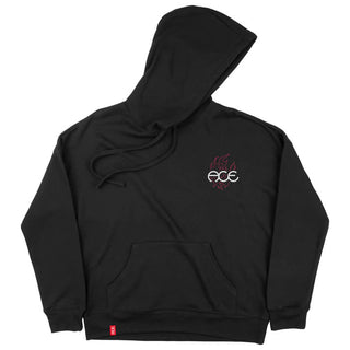Ace Skateboad Trucks Hoody Pinstripe Black