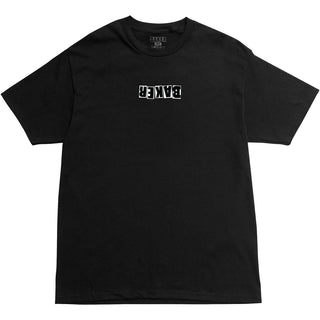 Baker Skateboards Shirt Upside Down Black