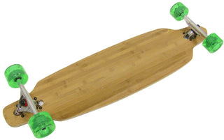 Bamboo top/bottom Drop Through Longboard Complete