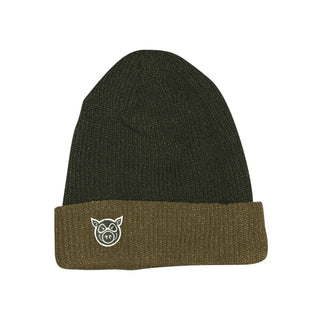 Pig Skateboard Beanie Pig Head Dock Army/Dijon