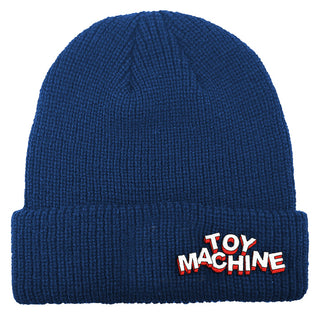 Toy Machine Skateboards Beanie Hirotext Blue
