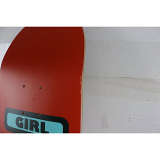 Blem Girl Skateboard Deck Malto Pop Secret Red 8.0" x 31.875" Cosmetic
