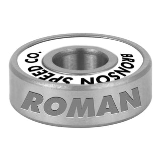 Bronson Skateboard Bearings Roman Pabich Pro G3 White/Black