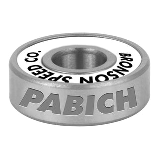 Bronson Skateboard Bearings Roman Pabich Pro G3 White/Black