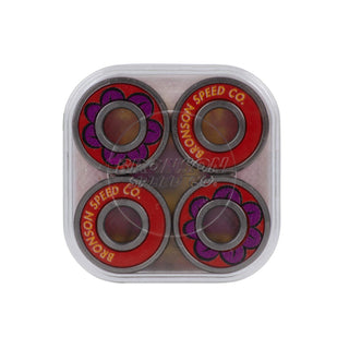 Bronson Skateboard Bearings Fabiana Delfino Pro G3 Red/Purple