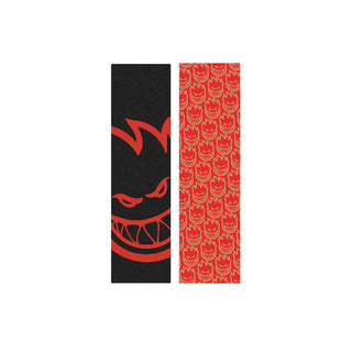 Spitfire Wheels Skateboard Griptape Bighead Black/Red 9" x 33" Grip Tape Sheet