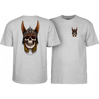 Powell Peralta Shirt Andy Anderson Skull Athletic Heather