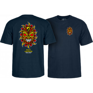 Powell Peralta Shirt Nicky Guerrero Mask Navy