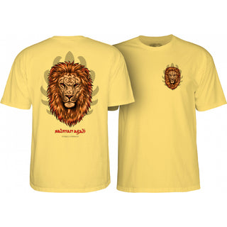 Powell Peralta Shirt Salman Agah Lion Banana