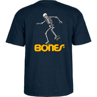 Powell Peralta Shirt Skateboard Skeleton 3 Navy