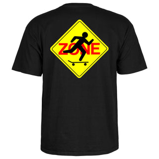 Powell Peralta Skateboard Shirt Skate Zone Blacklight