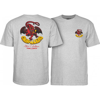 Powell Peralta Shirt Caballero Dragon II Gray