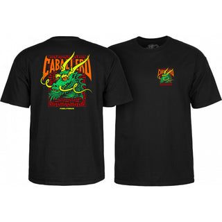 Powell Peralta Shirt Cab Street Dragon Black Mens