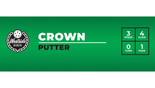 Westside Disc Golf BT Soft Crown Putter 3/4/0/1 Pink/Green 176 grams