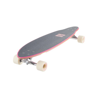 Dusters Longboard Culture Pink/Yellow Pintail 8.5" x 33"