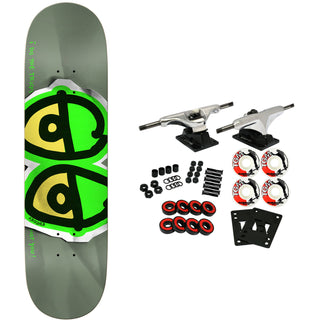 Krooked Skateboard Complete Basalt DBX Eyes Full SE 8.25" x 32"