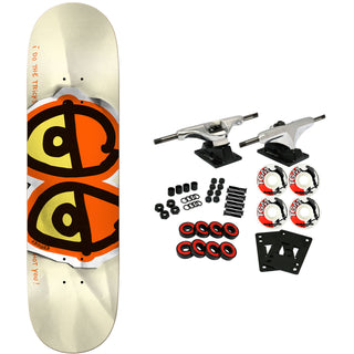 Krooked Skateboard Complete Basalt DBX Eyes 8.5" x 32.18"