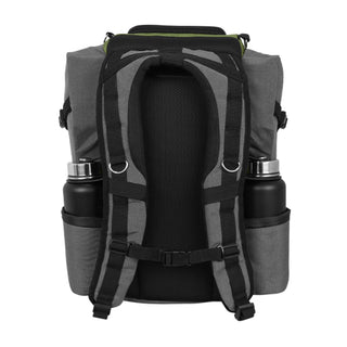 MVP Disc Golf Bag James Conrad Voyager Slim Signature Backpack Slate/Green
