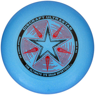 Discraft Ultrastar Sport Ultimate Disc 175 grams Sportdisc Blue Sparkle