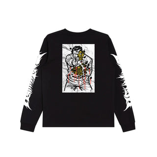 Deathwish Skateboards Longsleeve Shirt Saturday Night Black
