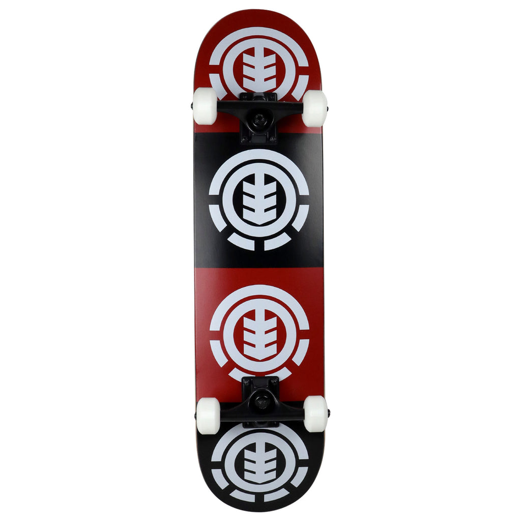 Skateboard Complet Element Print-Point Quadrant - 7,75 X 31,25 Pouces - Assemblé - Neuf Sous Blister