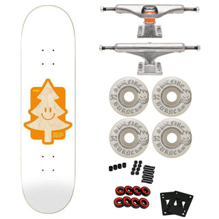 Enjoi Skateboard Happy Tree 8.25" with Independent Trucks, Spitfire Wheels