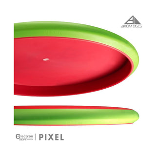 Axiom Disc Golf Simon Line Electron Soft Lizotte Pixel Putter 2/4/0/0.5 Pink/Purple 172 grams