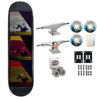 Foundation Skateboard Complete Push Triple 8.38" x 31.75" Independent Satori Upgrade