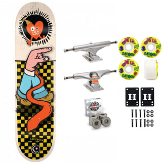 Foundation Skateboard Complete Campbell Acid Dreams 8.38" x 32.25" Independent Satori Upgrade