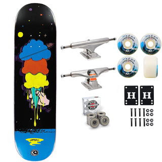 Foundation Skateboard Complete Aidan Campbell Ice Cream 8.25" x 32" Independent Satori Upgrade