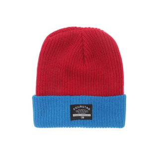 Fourstar Beanie 2-TONE FOLD RED/BLUE Cap