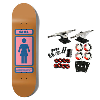 Girl Skateboard Complete Brophy 93 Til Pop Secret Complete 8.25" x 31.75"