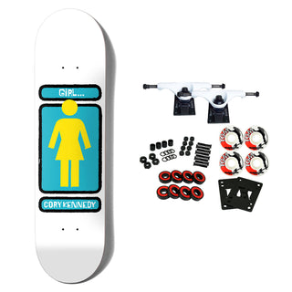 Girl Skateboard Complete Kennedy Hand Shakers Complete 8.25" x 31.875"