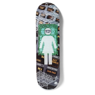 Girl Skateboard Deck Pacheco TP404 8.375" x 31.75"