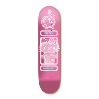Girl Skateboard Deck Hello Kitty 50 Bannerot 8.0" x 31.5"