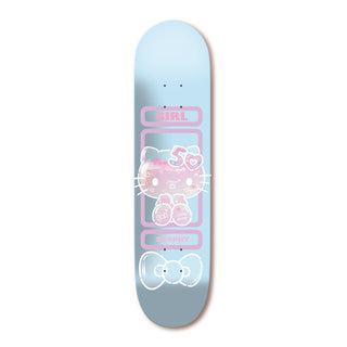 Girl Skateboard Deck Hello Kitty 50 Brophy 8.25" x 31.875"